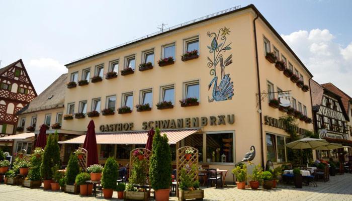 Hotel Brauereigasthof Schwanenbraeu Ebermannstadt Zewnętrze zdjęcie
